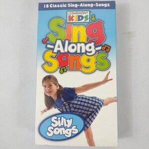 Cedarmont Kids 18 Classic Sing-Along Songs 1997 VHS Tape-Used